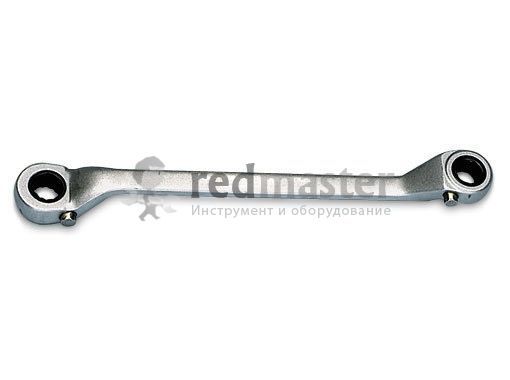 Ключ накидной трещоточный 12*13 с изгибом 15 гр.12-ти гранн  ...Force 8251213