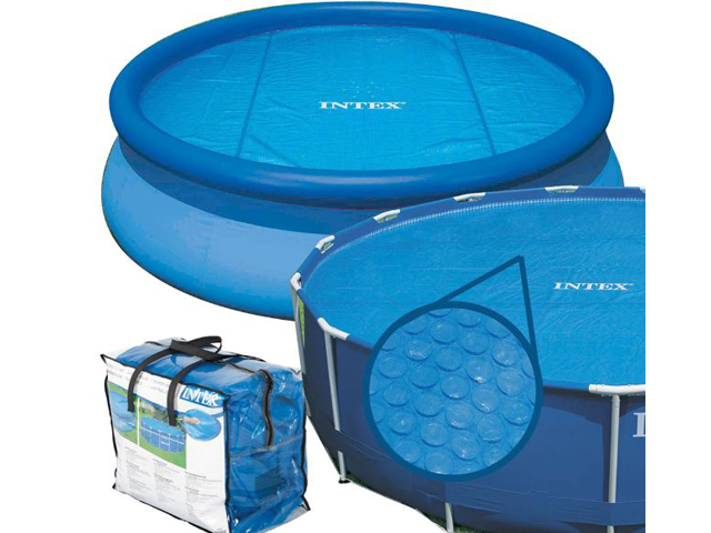 Тент-чехол с обогревающим эффектом для бассейнов, 366 см  ...INTEX 29022