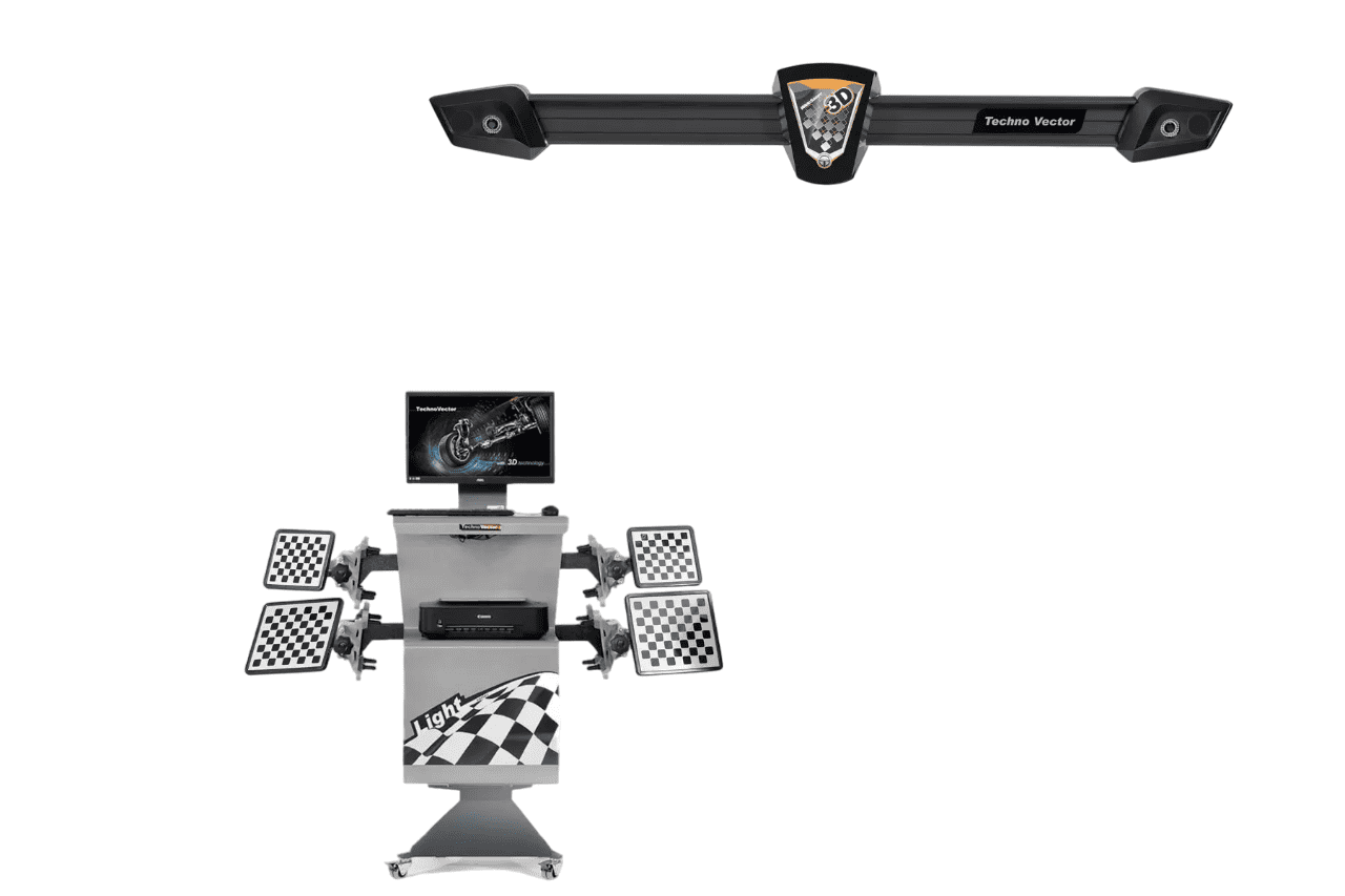 Стенд развал-схождения 3D для легковых автомобилей ТехноВектор 7202 K