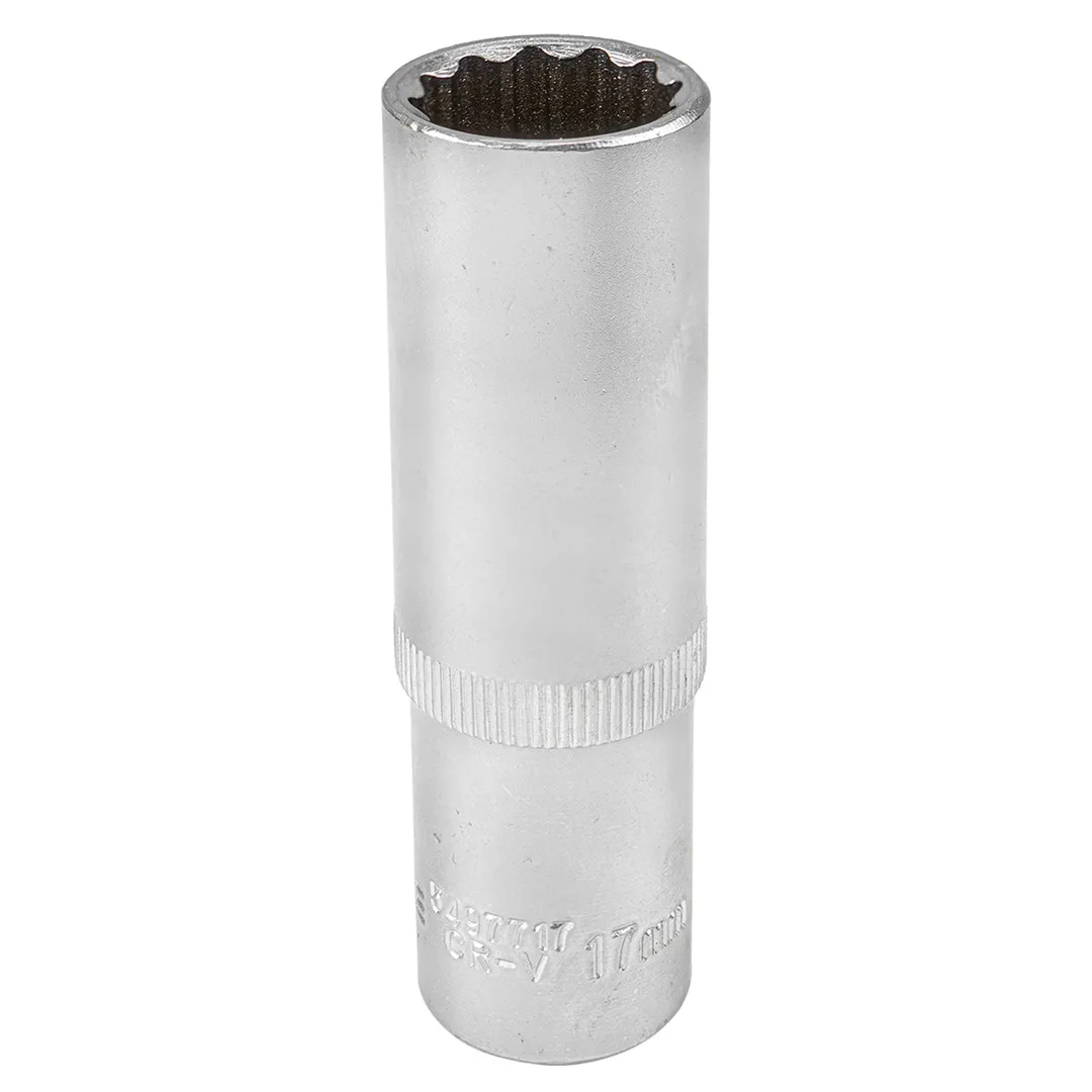 Головка 1/2" 12гр. глубокая 17 мм. Rock FORCE RF-5497717