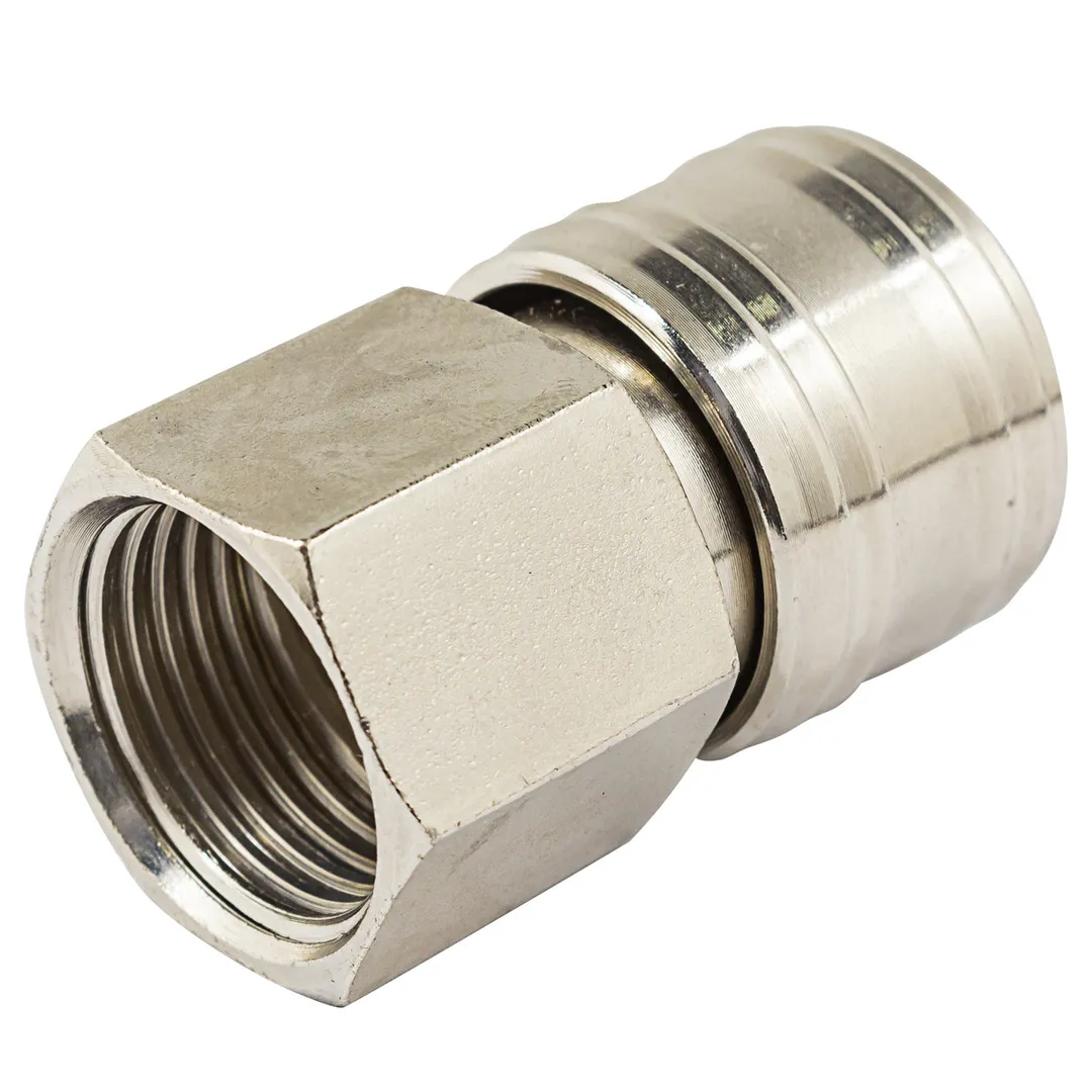 Быстроразъем пневматический с клапаном с внутренней резьбой 1/2" FORCEKRAFT FK-SE1-4SF