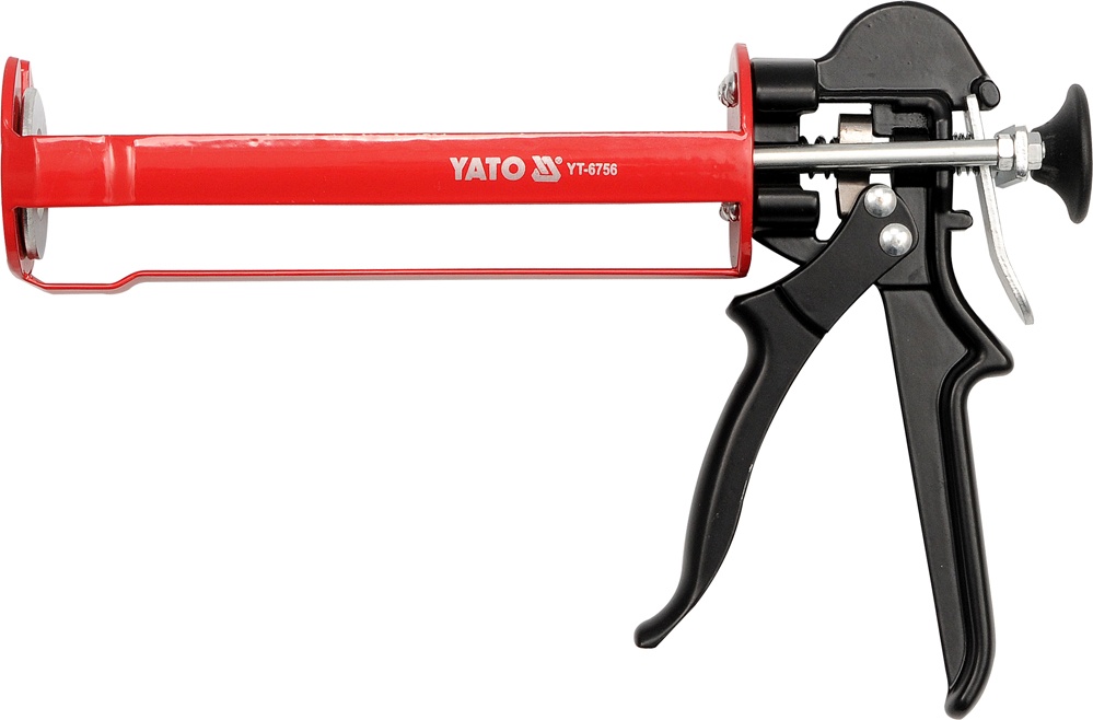 Пистолет для силикона полукорпусной 215х60mm  YATO YT-6756