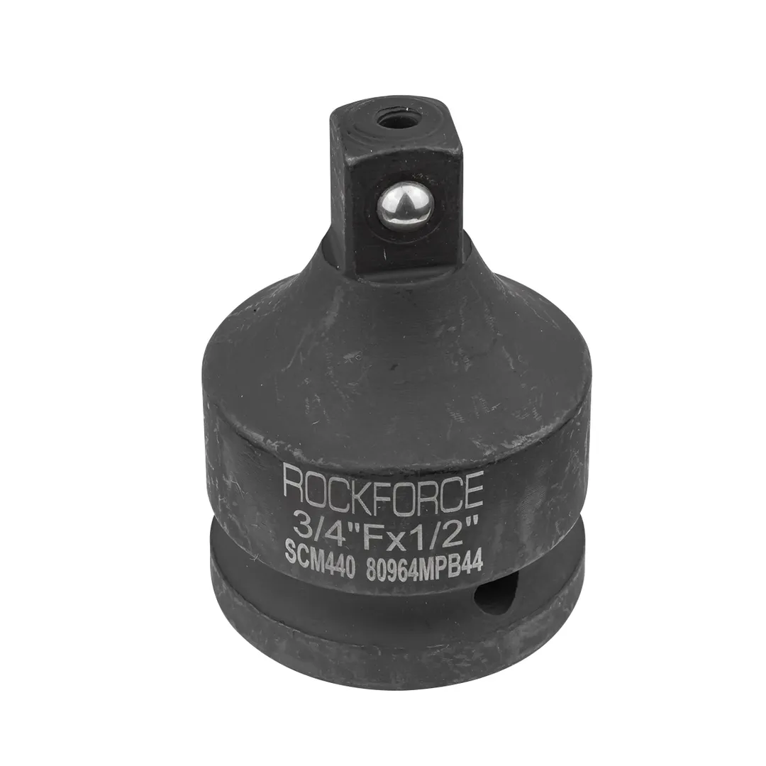 Адаптер ударный 3/4"(F)х1/2"(M)(усиленный ,сталь SCM440)  Rock FORCE RF-80964MPB44