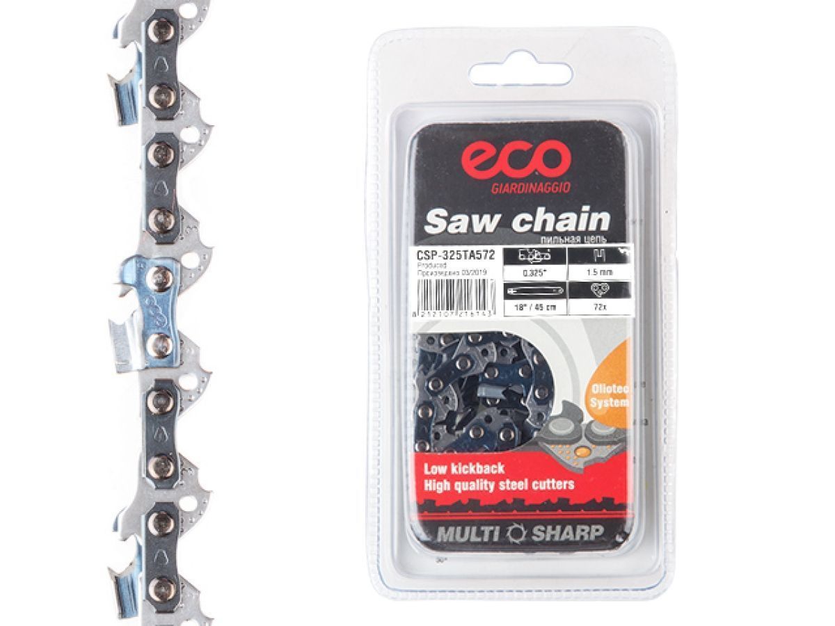 Цепь 45 см 18" 0.325" 1.5 mm 72 звеньев ECO CSP-325TA572