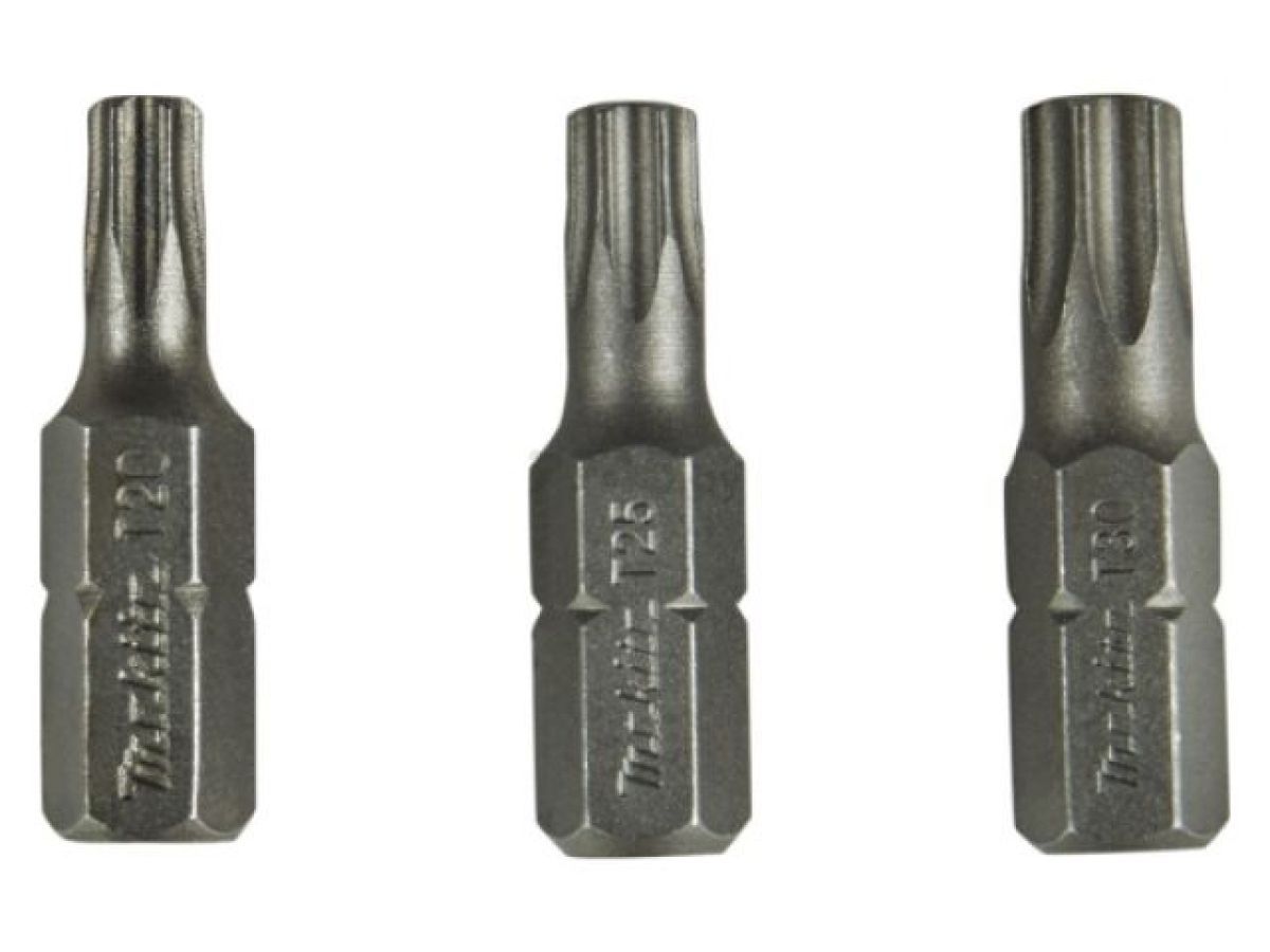 Насадка T20/T25/T30, 25 mm, C-form, 3 шт. MAKITA B-24533