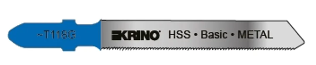 Полотно по металлу для лобзика T118G HSS 76x0.8 набор 3шт.  Krino 23620100