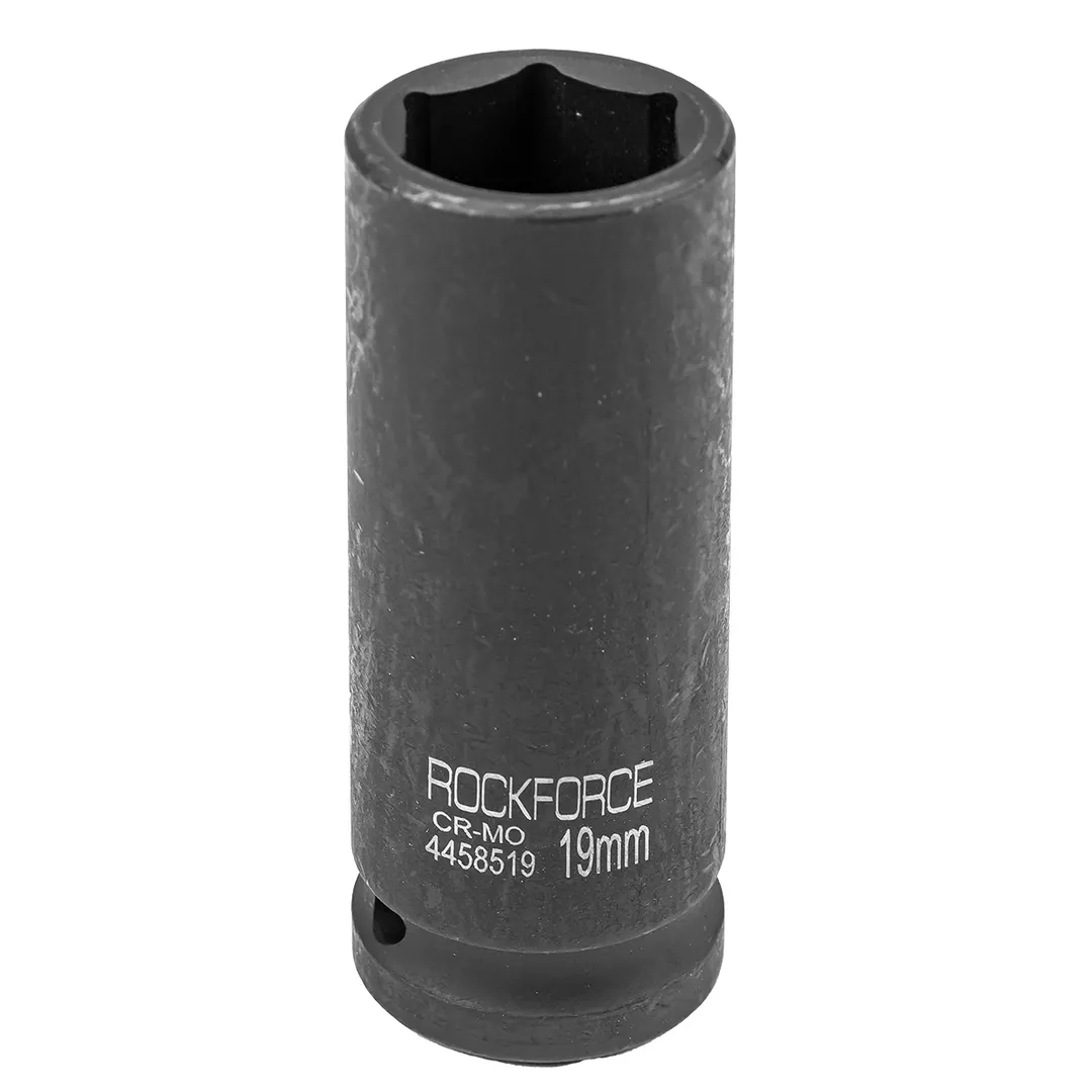 Головка ударная глубокая 19мм 6гр. 1/2" Rock FORCE RF-4458519