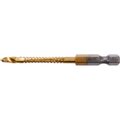 Сверло-шарошка по металлу  4.0mm HSS-TiN с хвостовиком HEX YATO YT-44821
