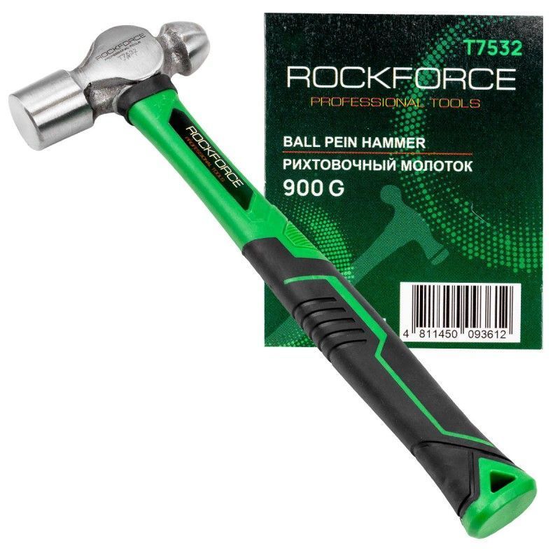 Молоток рихтовочный 900гр. RockFORCE Rock FORCE RF-T7532