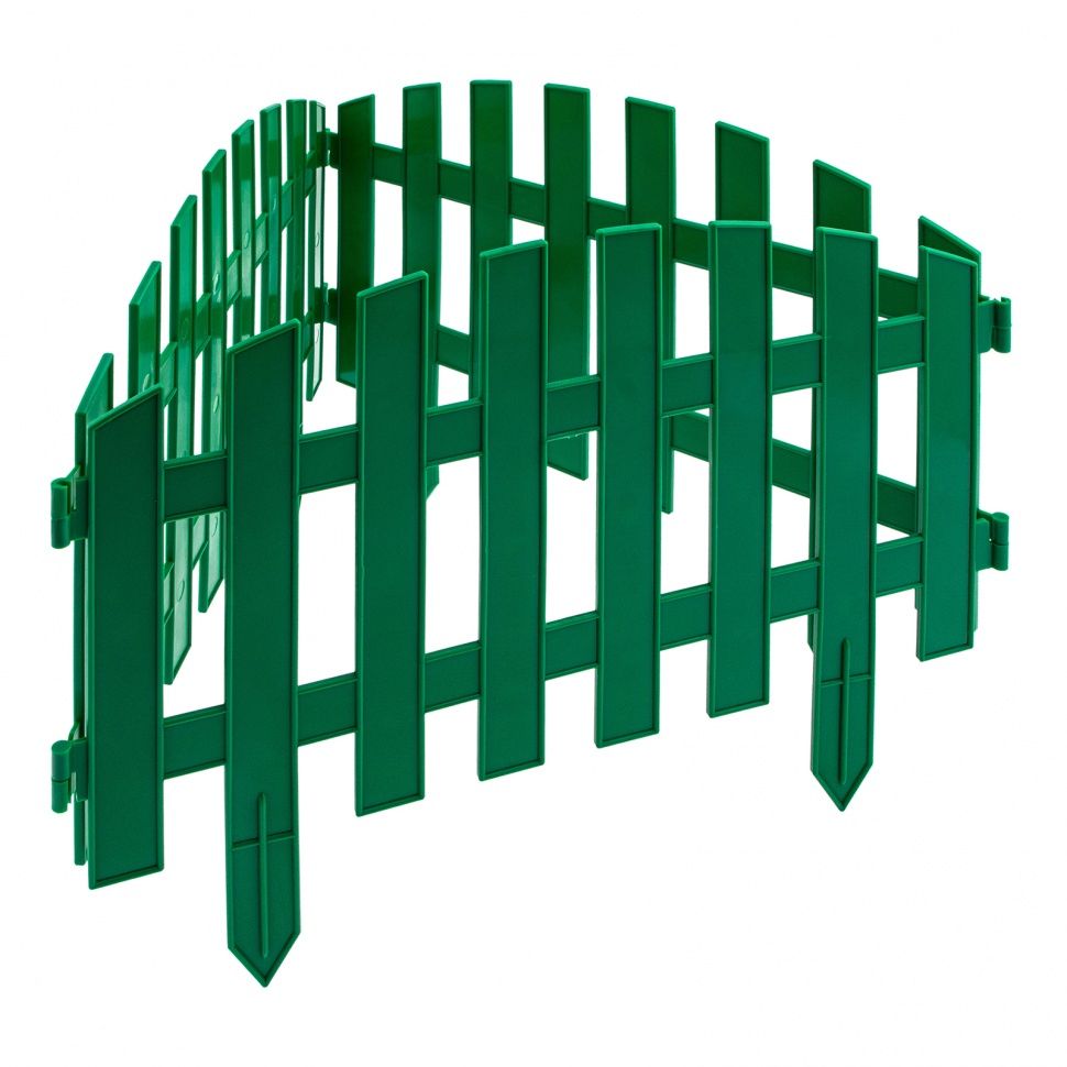 Забор декоративный "Винтаж", 28х300 см, зеленый PALISAD PALISAD HOME 65012