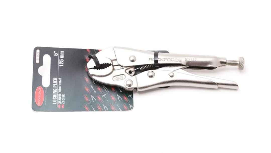 Зажим гейферный 5''(125мм) RockFORCE Rock FORCE RF-614125