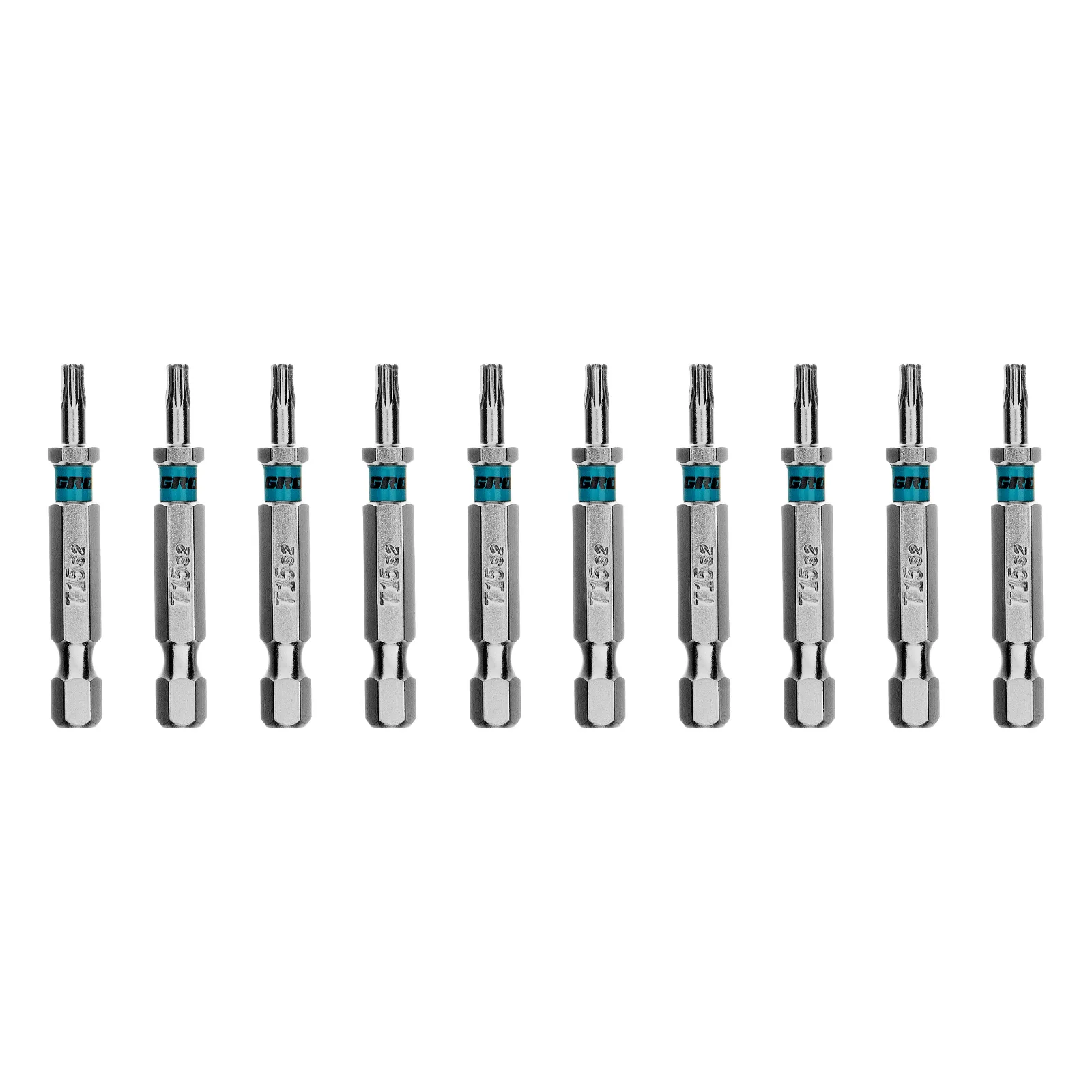 Бита Torx 15х50мм, сталь S2, шестигр., 10 шт. GROSS Gross 114609