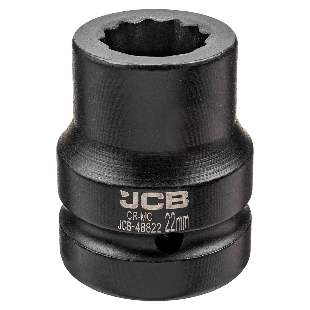 Головка ударная 22мм (12гр.), 1"  JCB JCB-48822