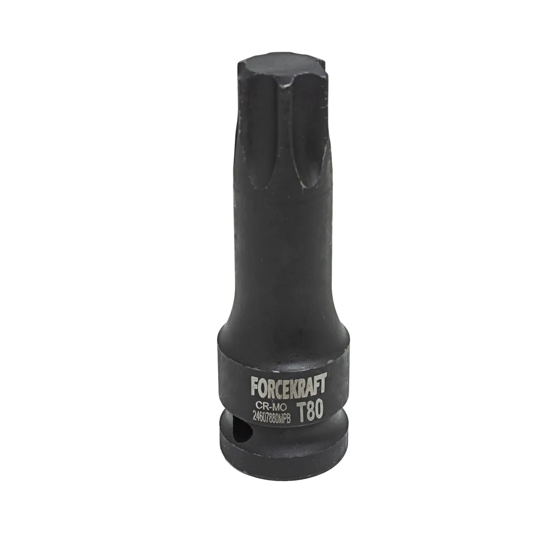 Головка-бита TORX ударная T80,1/2"  FORCEKRAFT FK-24607880MPB