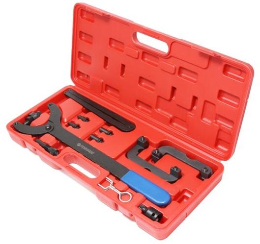 Набор фиксаторов для обслуживанеия двигателей группы VAG 13пр.(V6 2.0, 2.8, 3.0T FSI), в кейсе Forsage F-911G1B