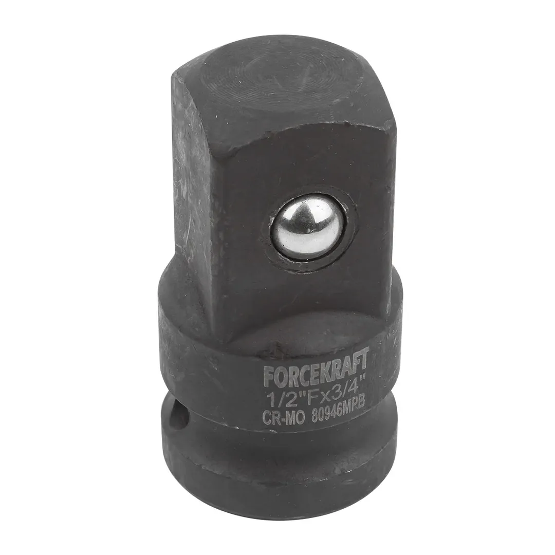 Адаптер-переходник ударный 1/2"(F)х3/4"(M) FORCEKRAFT FK-80946MPB