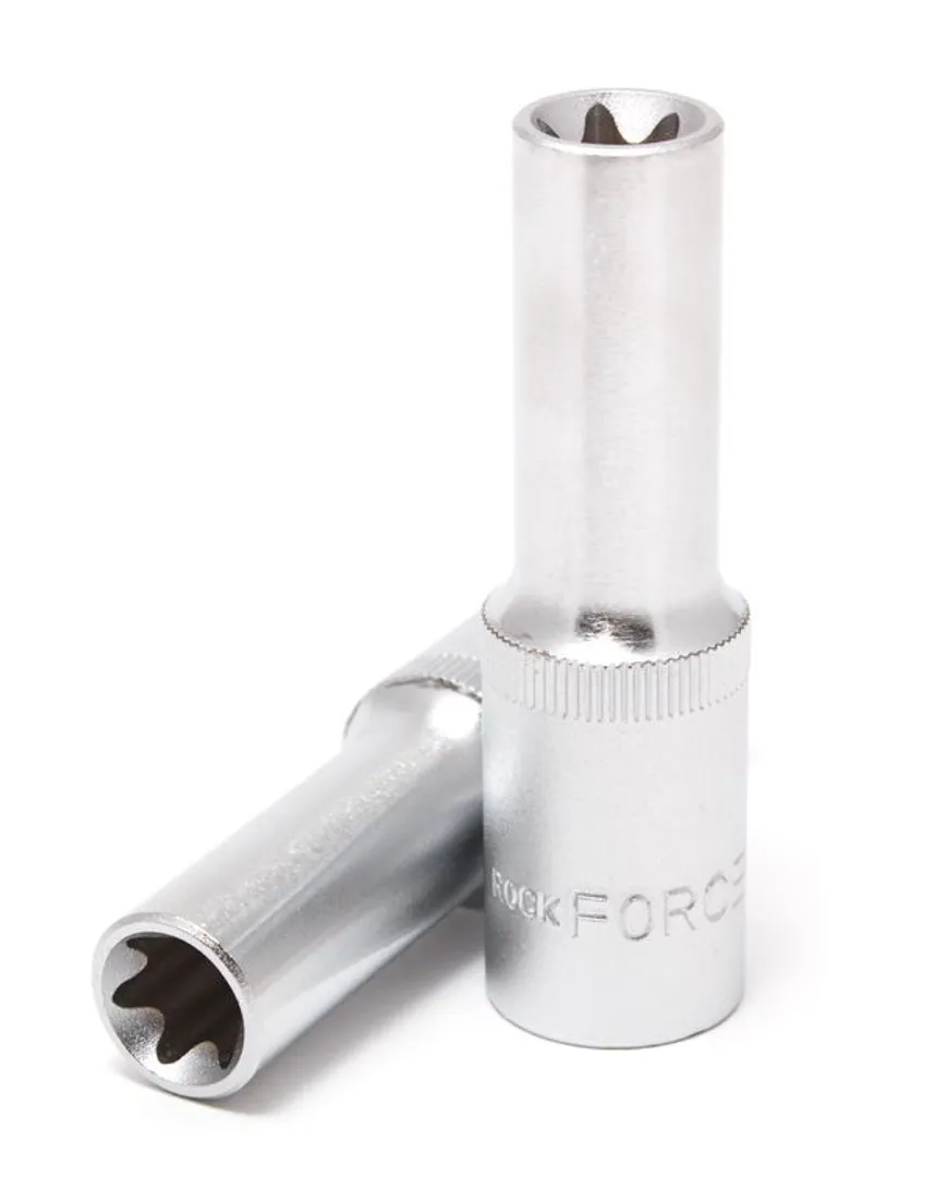 Головка 1/2" Е-профиль глубокая E20 Rock FORCE RF-5467720