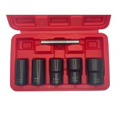 Головки под сорванные грани 17-27мм. 1/2" (набор 6пр.) 42CrMo  ...H-D HD-06032