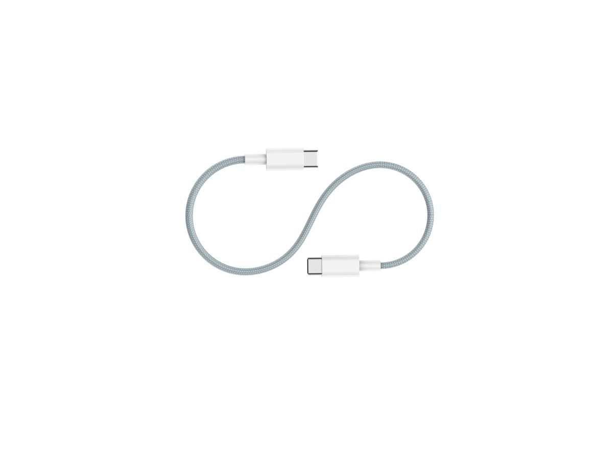 Кабель USB KZ-5289105, Type-C - Type-C, PD65W, 1 м, голубой KEIZEN KZ-5289105