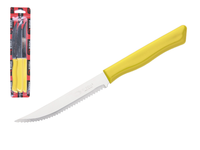Набор ножей для стейка, 3шт., серия PARATY,  желтые  DI SOLLE 01.0101.18.14.000