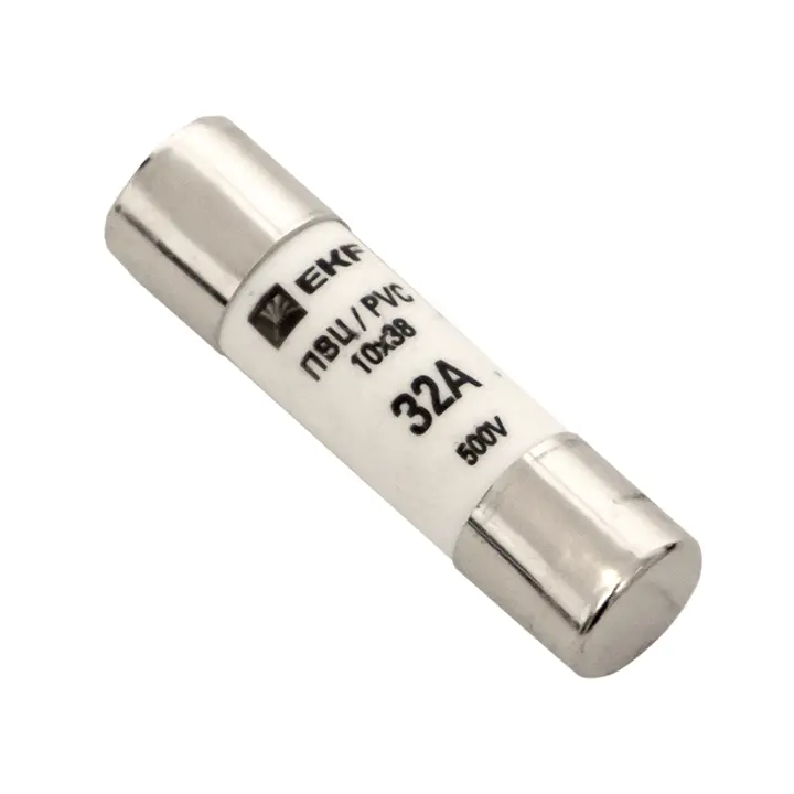 Плавкая вставка цилиндрическая ПВЦ (10х38) 32А PROxima  EKF pvc-10x38-32