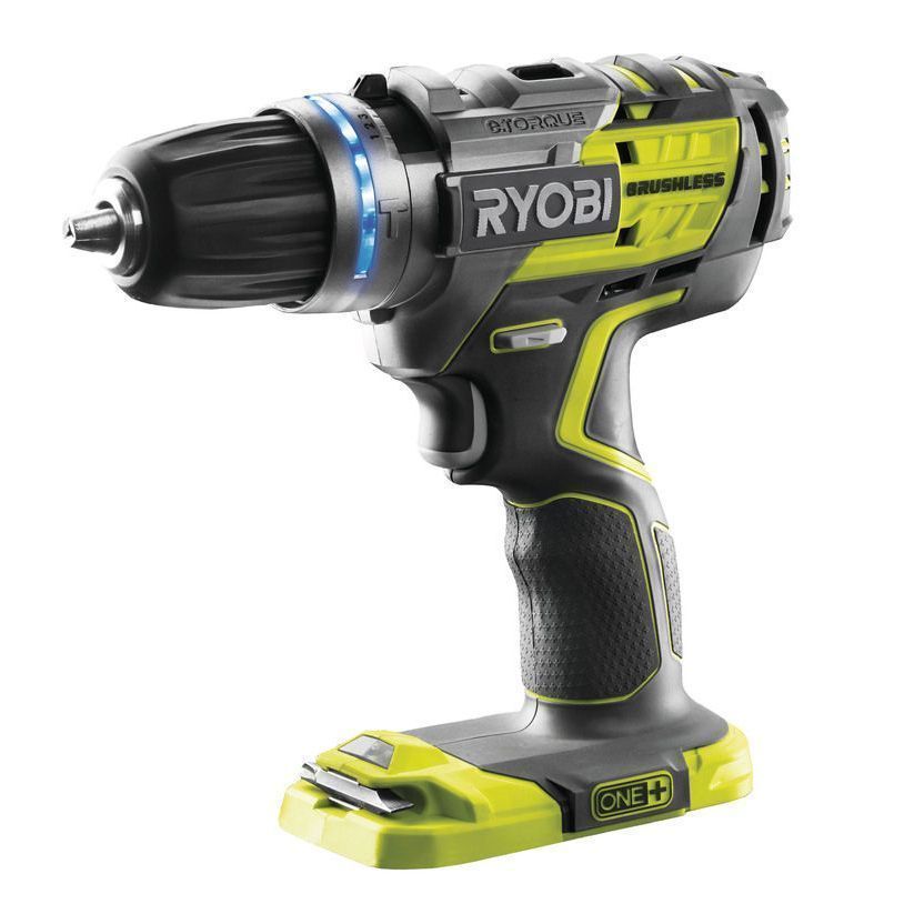 ONE + / Ударная дрель-шуруповерт, 18В, БЕЗ АКБ,60 Нм,1700 об/мин,   RYOBI R18PDBL-0 (без батареи)...Ryobi 5133002438