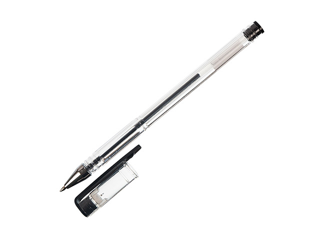 Ручка гелевая 0,5 мм черный,  LITE GPBL-K