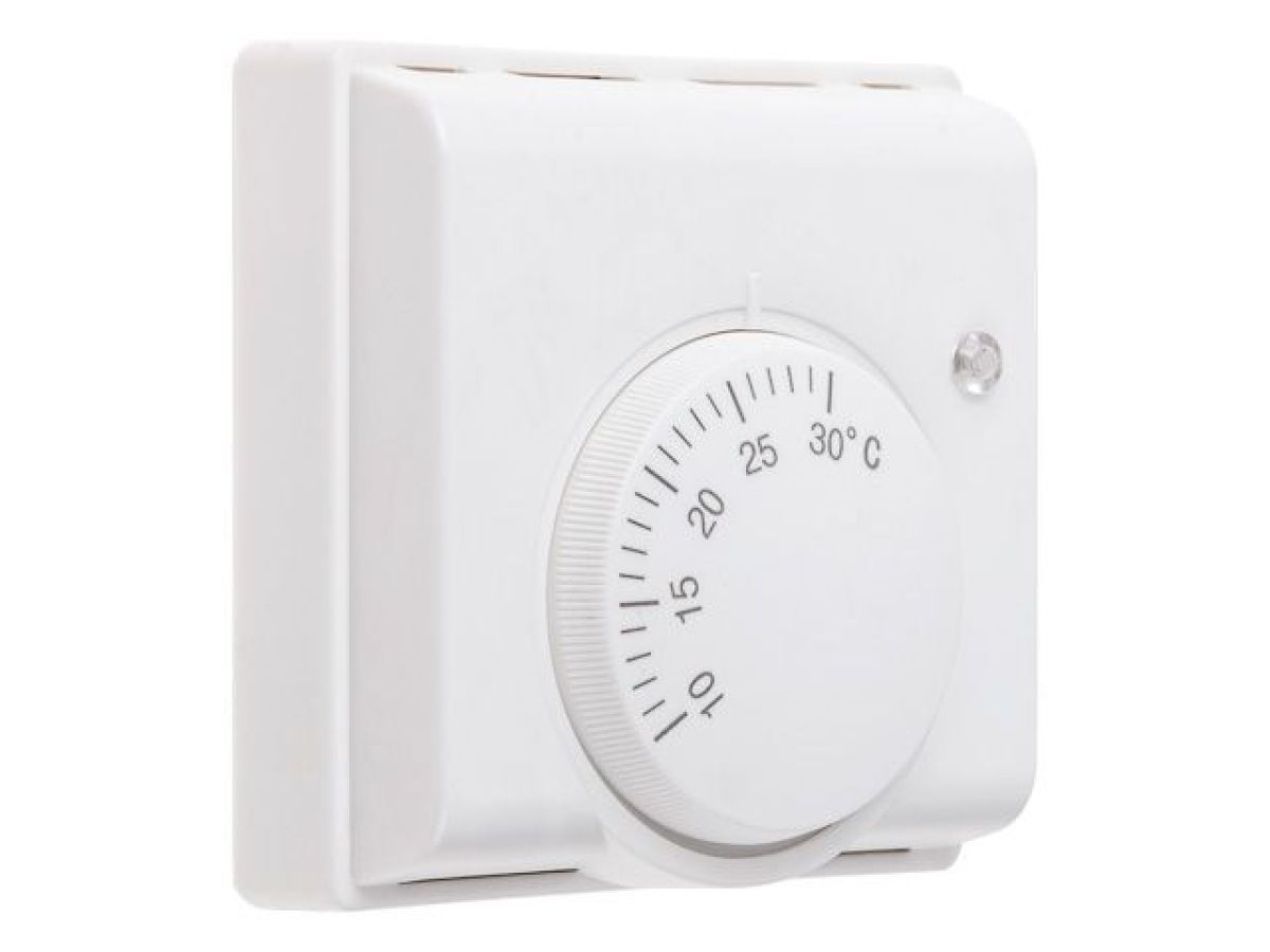 Термостат для системы отопления (2 Вт, 10 А, от +10 до +30 С) AV Engineering AVE115T
