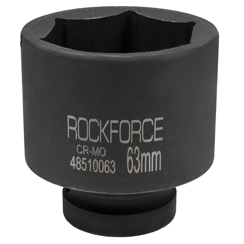 Головка ударная глубокая 1", 63мм (6гр) RockFORCE Rock FORCE RF-48510063