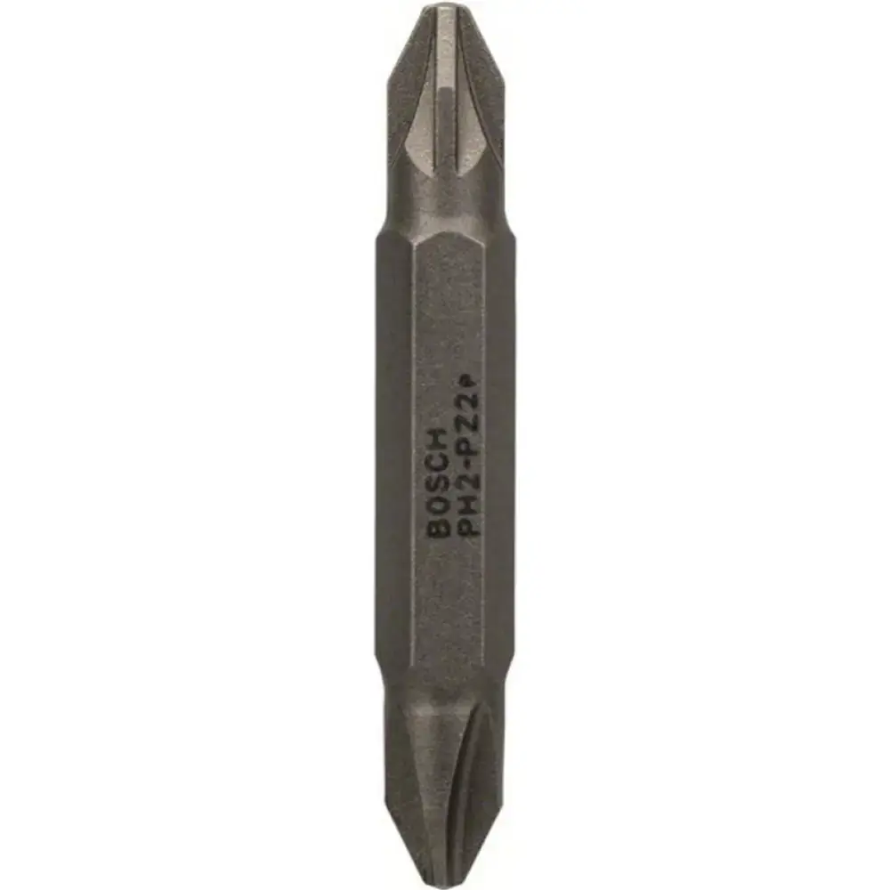 Бита ECO двухсторонняя PH2/PZ2 45 мм (60 шт.)  BOSCH 2.608.521.268