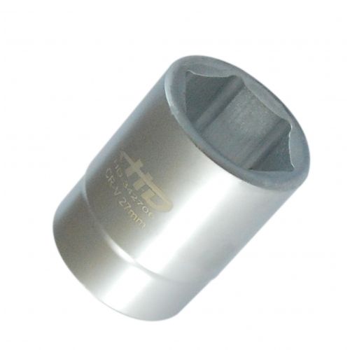 Головка торцевая 3/4" 6гр. 27мм L50мм CrV H-D HD-342706
