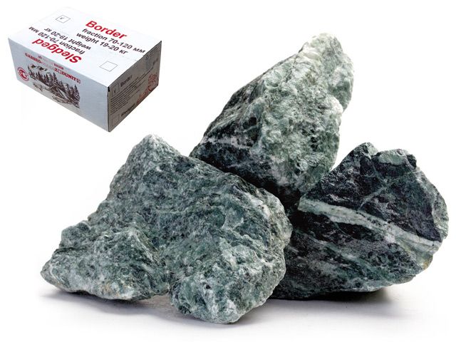 Камень Перидотид, колотый, коробка по 20 кг  ARIZONE 62-102004