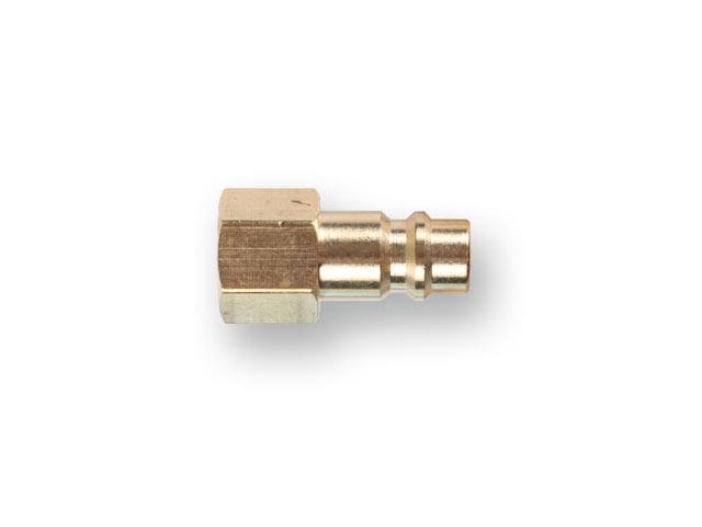 Соединение быстросъемный ПАПА х внутренняя резьба 1/4", латунь, ECO AB-M/FT14