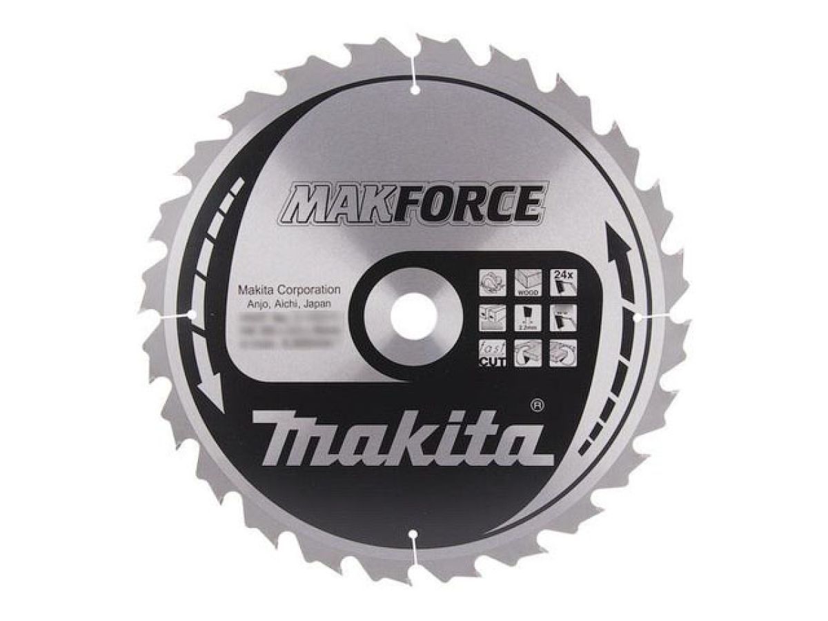 Диск пильный 235х30 мм 24 зуб. по дереву MAKFORCE MAKITA B-43717