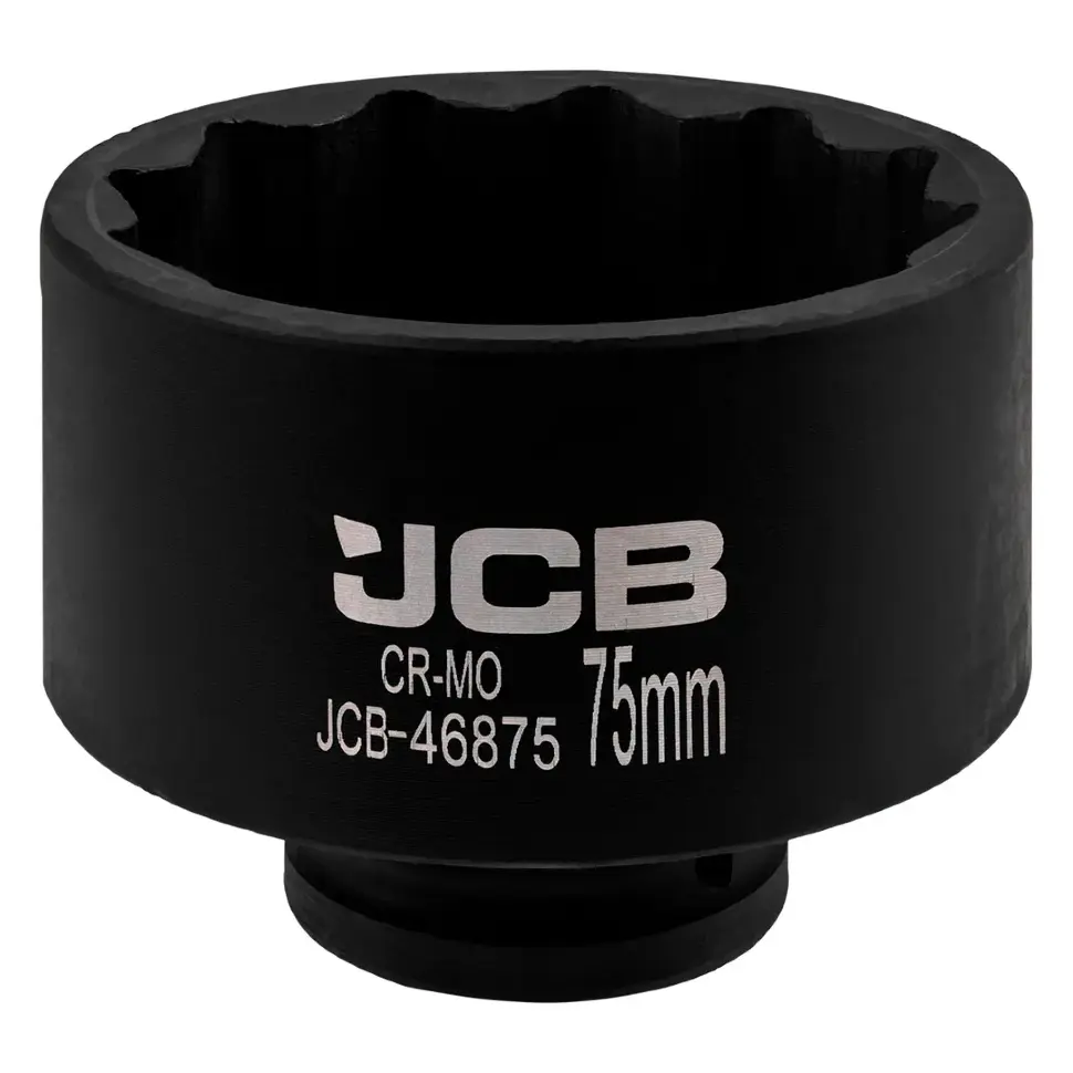 Головка ударная 3/4'', 75мм (12гр.)  JCB JCB-46875