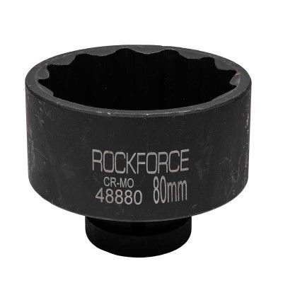 Головка ударная 1", 80мм (12гр.)  Rock FORCE RF-48880