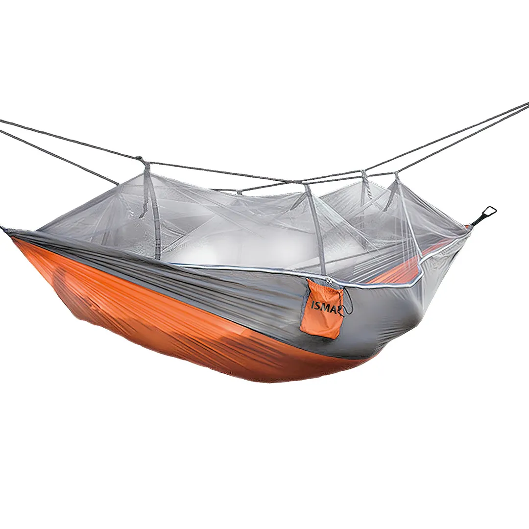 Гамак 260х140см в комплекте с москитной сеткой  ISMA ISMA-HAM-17
