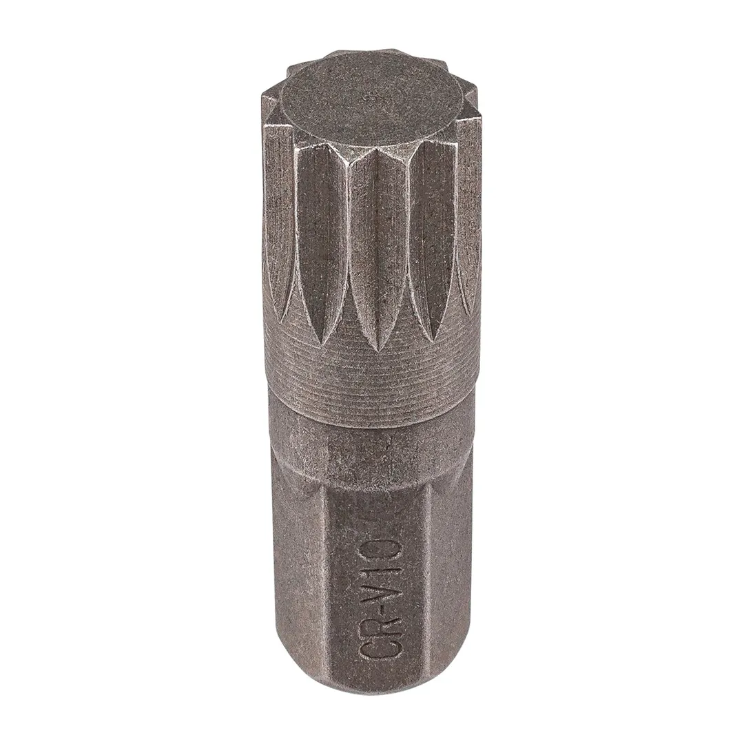 Бита SPLINE 12-гранная M10х30ммL RockFORCE Rock FORCE RF-1583010
