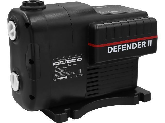 Станция водоснабжения автоматическая DEFENDER II (750 Вт, 5500 л/ч, 45 м, 2 м всасывание) A&P AP118D002