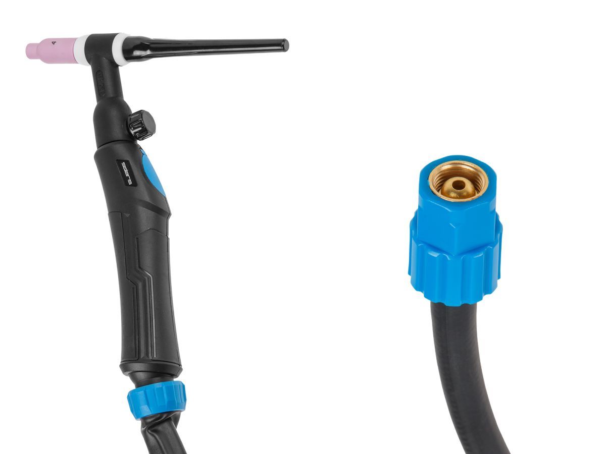 Горелка сварочная TIG WGT-26V (4м, 250А, разъем M16x1.5, вентиль) SOLARIS SL5715-6