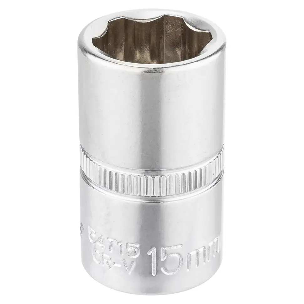 Головка 15мм (сорв.гр), 1/2"  Forsage F-54715