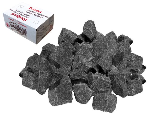 Камень Габбро-диабаз, колотый, коробка по 20 кг  ARIZONE 62-102001