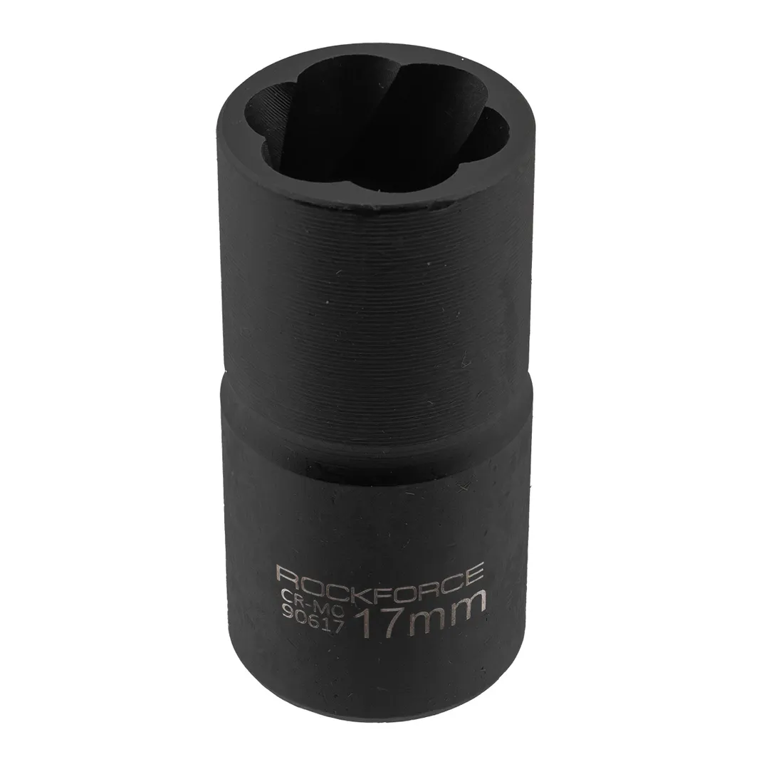 Головка-экстрактор для поврежденных болтов/гаек 17мм, 1/2" Rock FORCE RF-90617