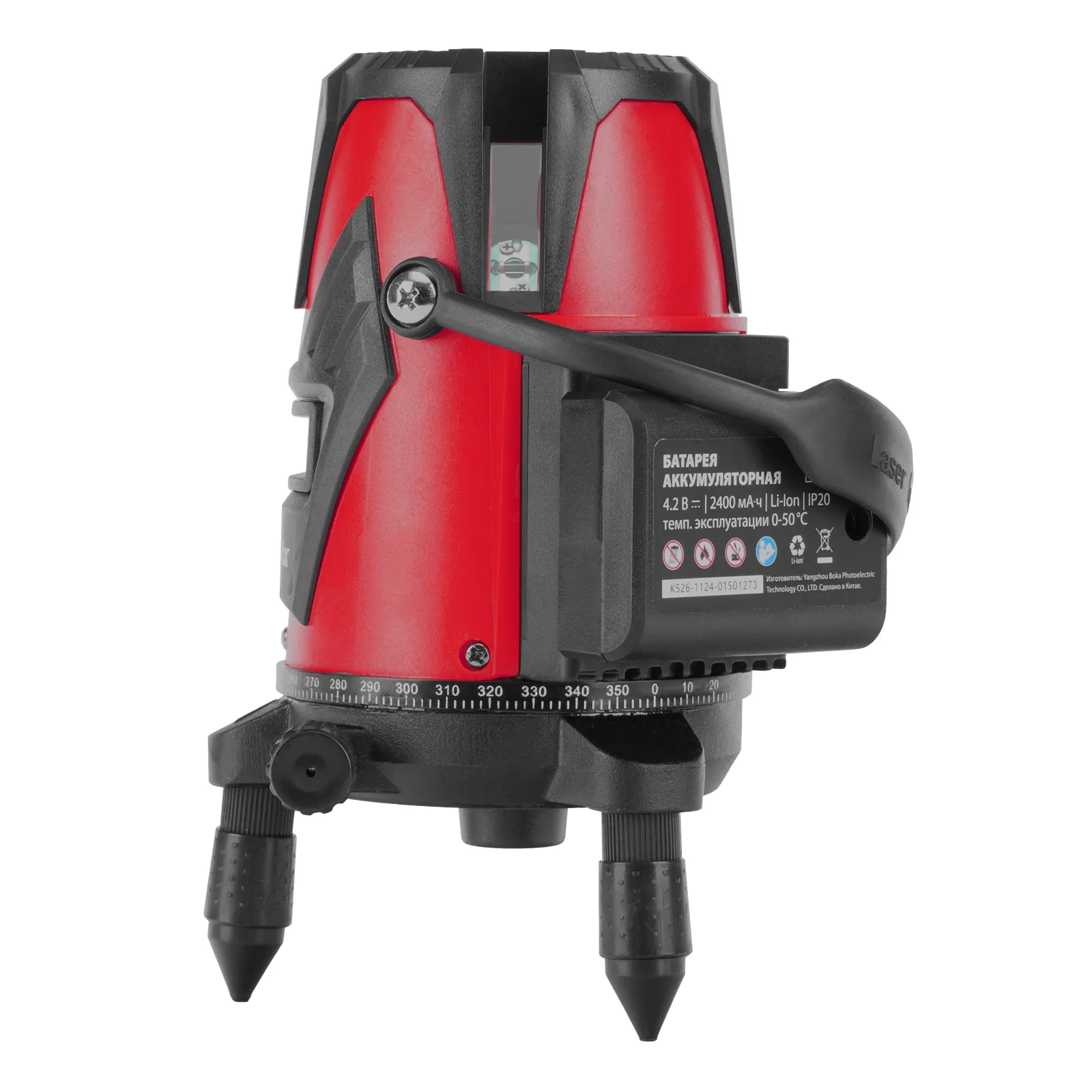 Лазерный уровень MFL GREEN, 30 м, зеленый луч, акк. Li 2400 mAh, сумка, резьба 5/8"  MTX 35015