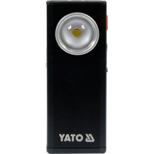 Фонарик светодиодный (5W, 500lm, 3.7V, 1500mAh, USB, IPX4, IK07)   YATO YT-08556