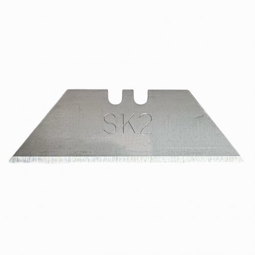 Лезвия сменные трапециевидные для ножа монтажного 61х33х19x0,5 мм SK2, 10 штук H-D HD-7527