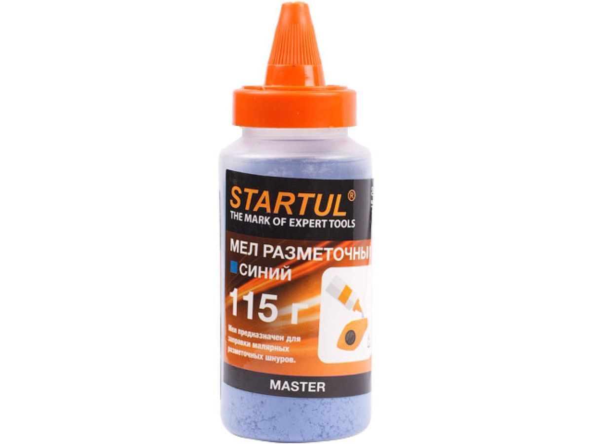 Мел разметочный синий "Master" 115г (порошок меловой) STARTUL ST1215-02