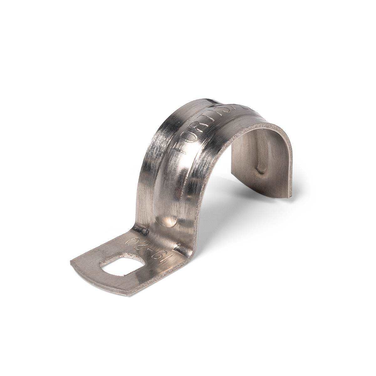 Скоба из нержавеющей стали СМО (INOX) 25-26  Fortisflex 80132