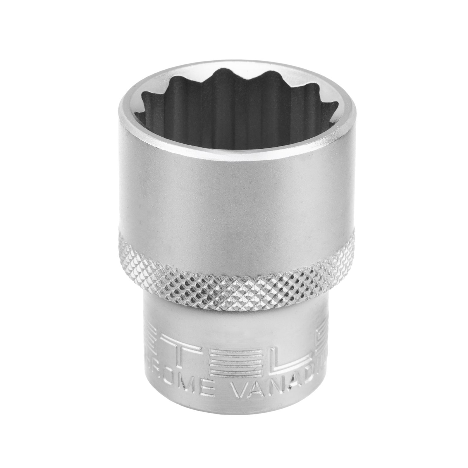 Набор торцевых головок, 1/2", 12-ти гр., CrV, 10шт., 10-22мм, Stels 13638