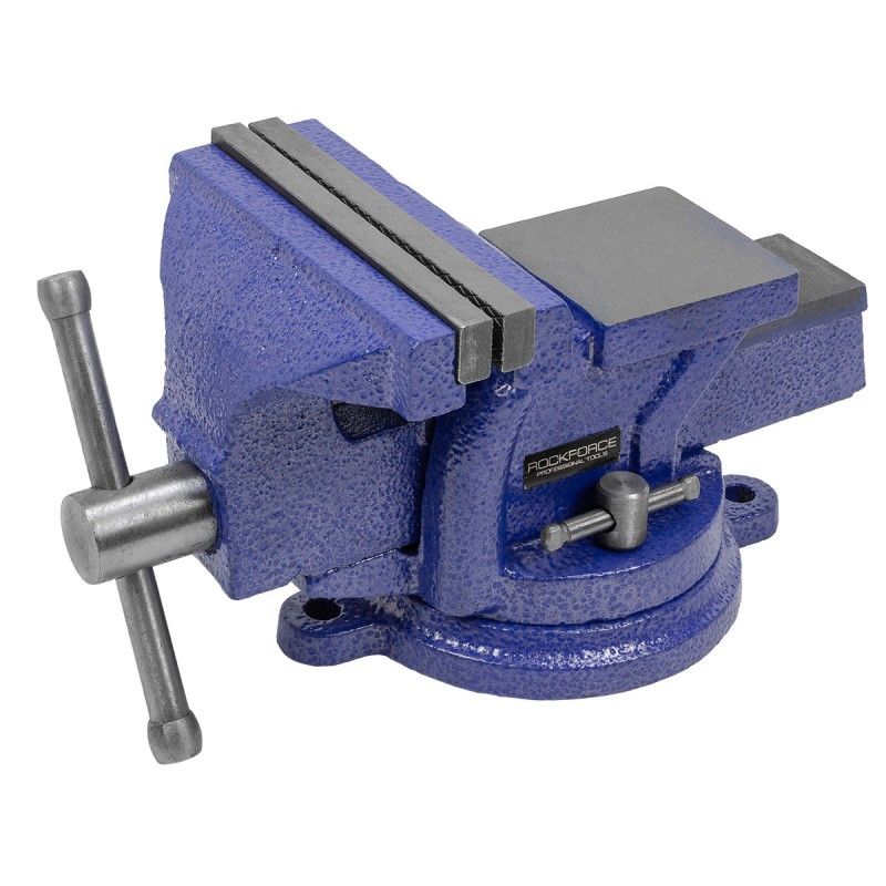 Тиски стальные поворотные с наковальней  3"-75мм  Forsage F-6540203W